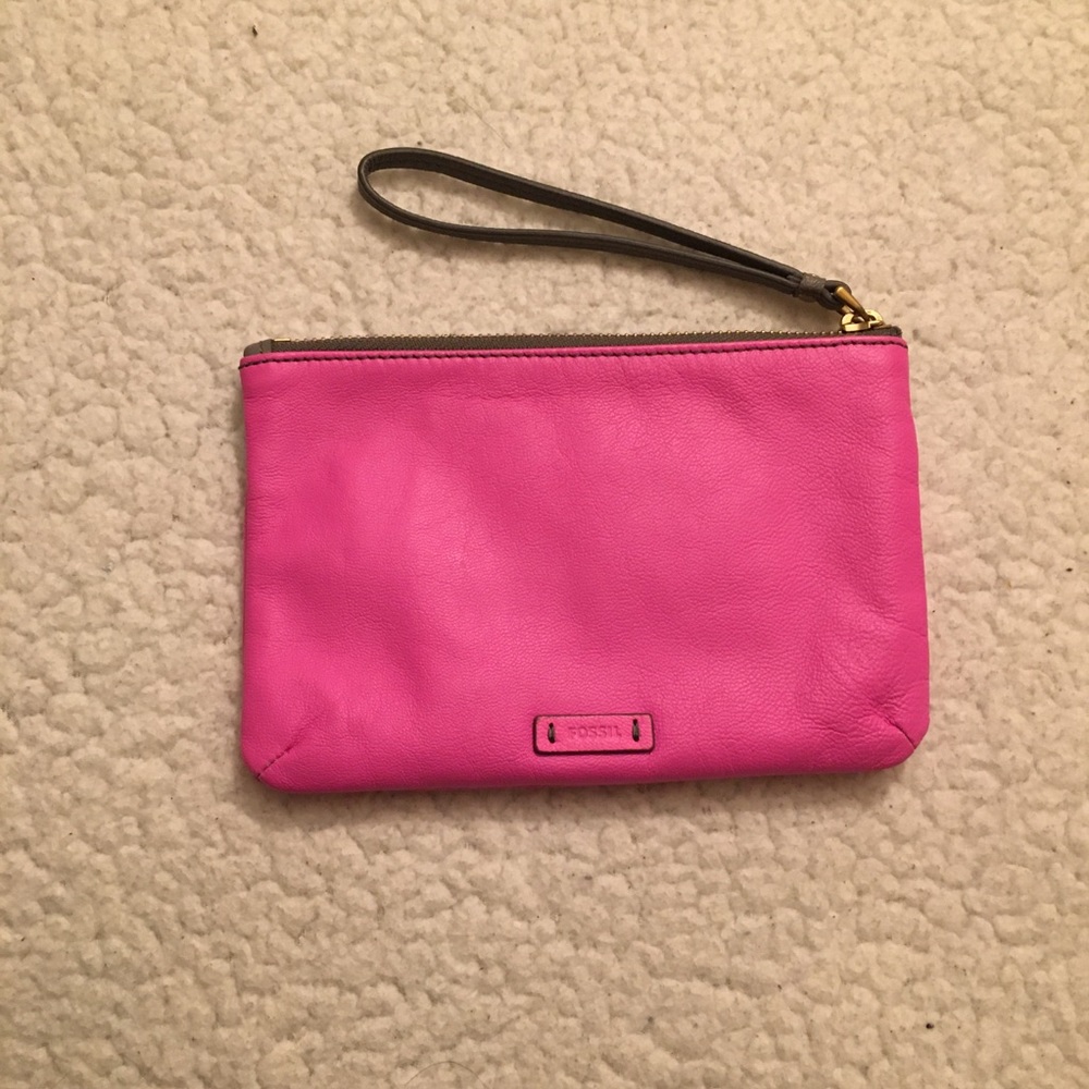 Hot Pink Fossil Wallet